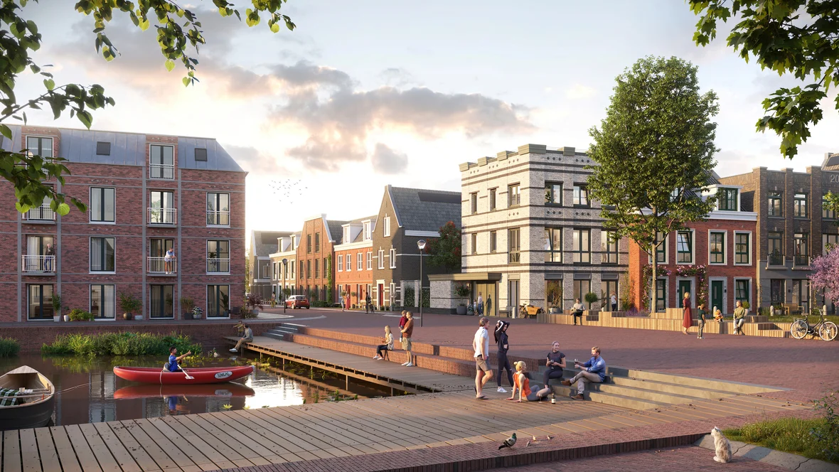 Sfeervol wonen in het centrum van Weespersluis