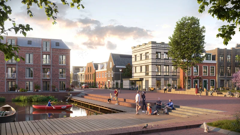Sfeervol wonen in het centrum van Weespersluis